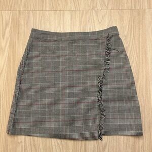 Plaid Mini Skirt